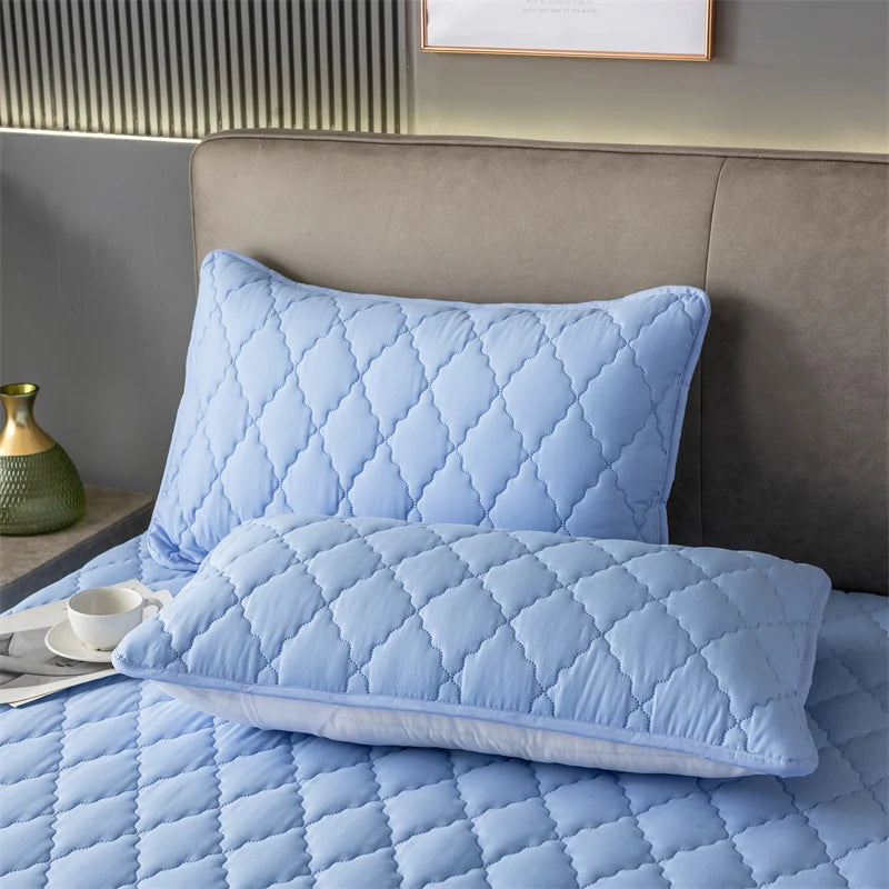Luxury Quilted Waterproof Pillow Protector
