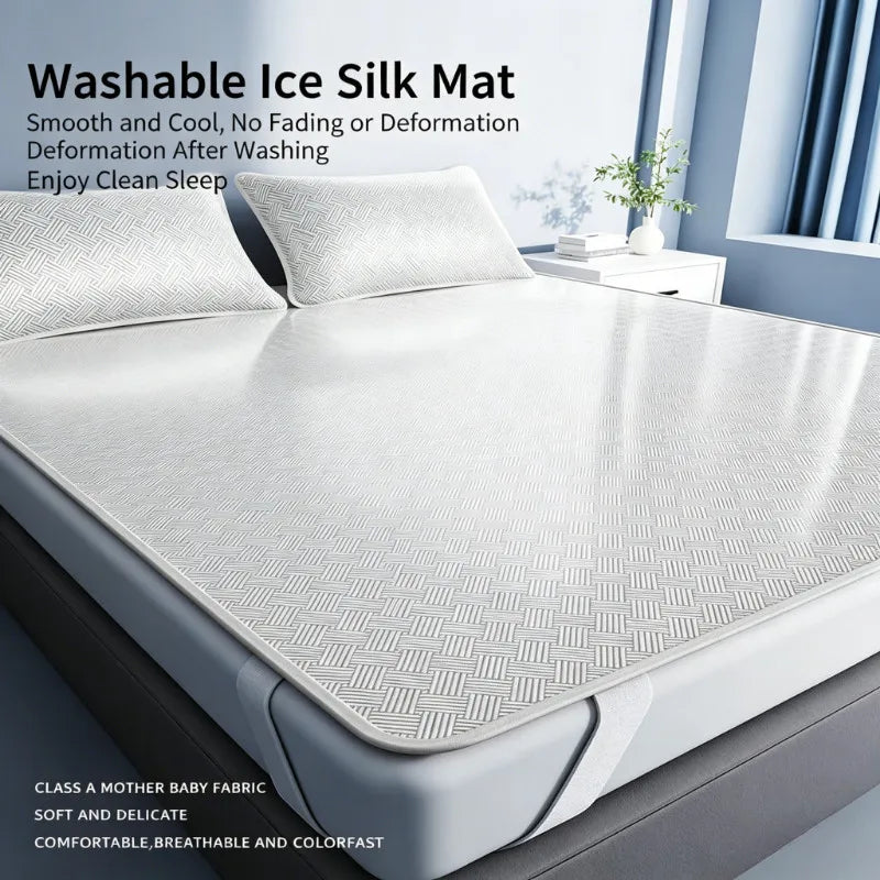 Ice Silk Mat Set - 3 Pieces