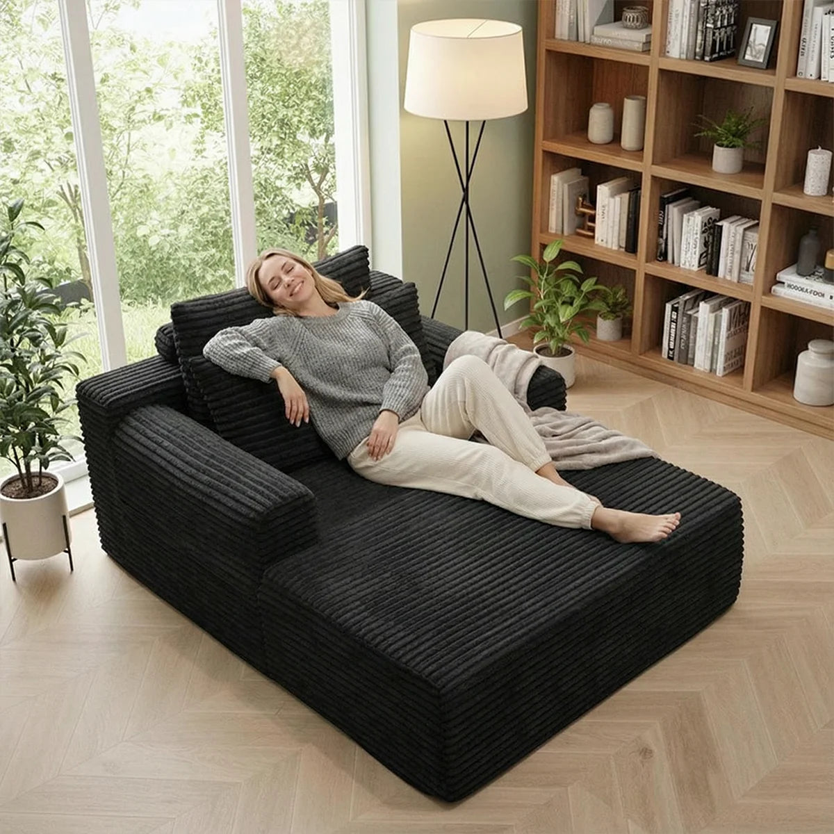 Convertible Memory Foam Sofa Bed