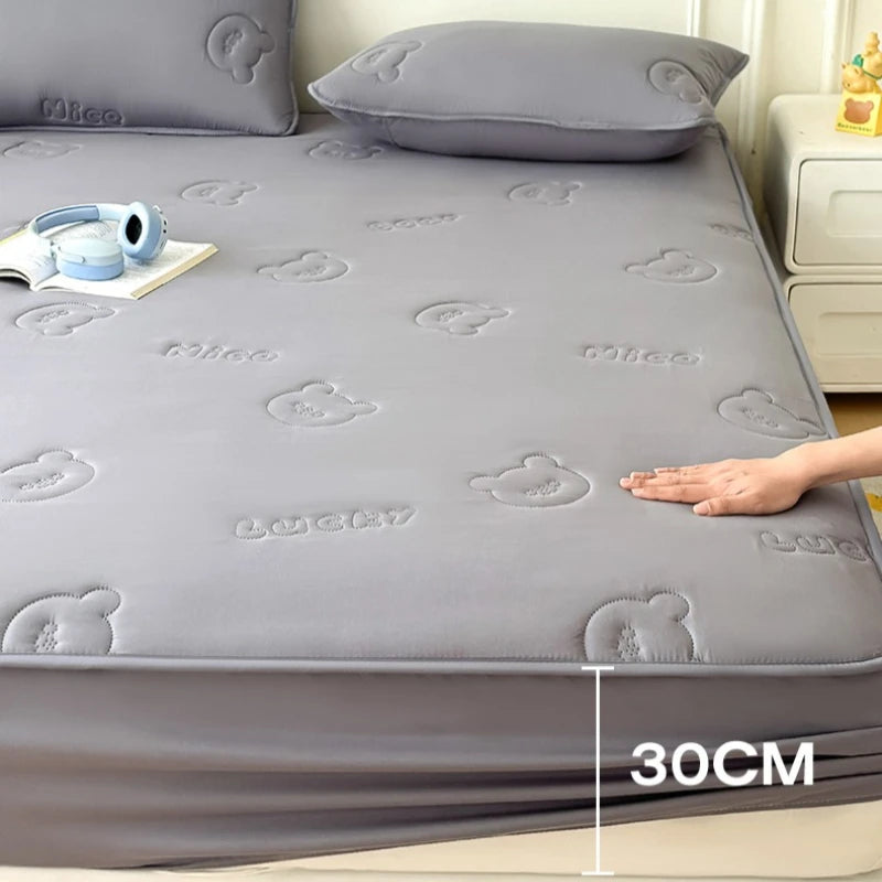 Waterproof Quilted Mattress Protector Deep Pocket