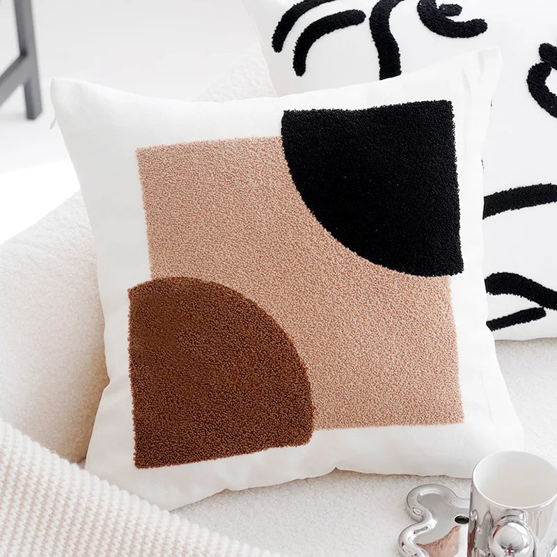Modern Cream 45x45cm Cushion Cover
