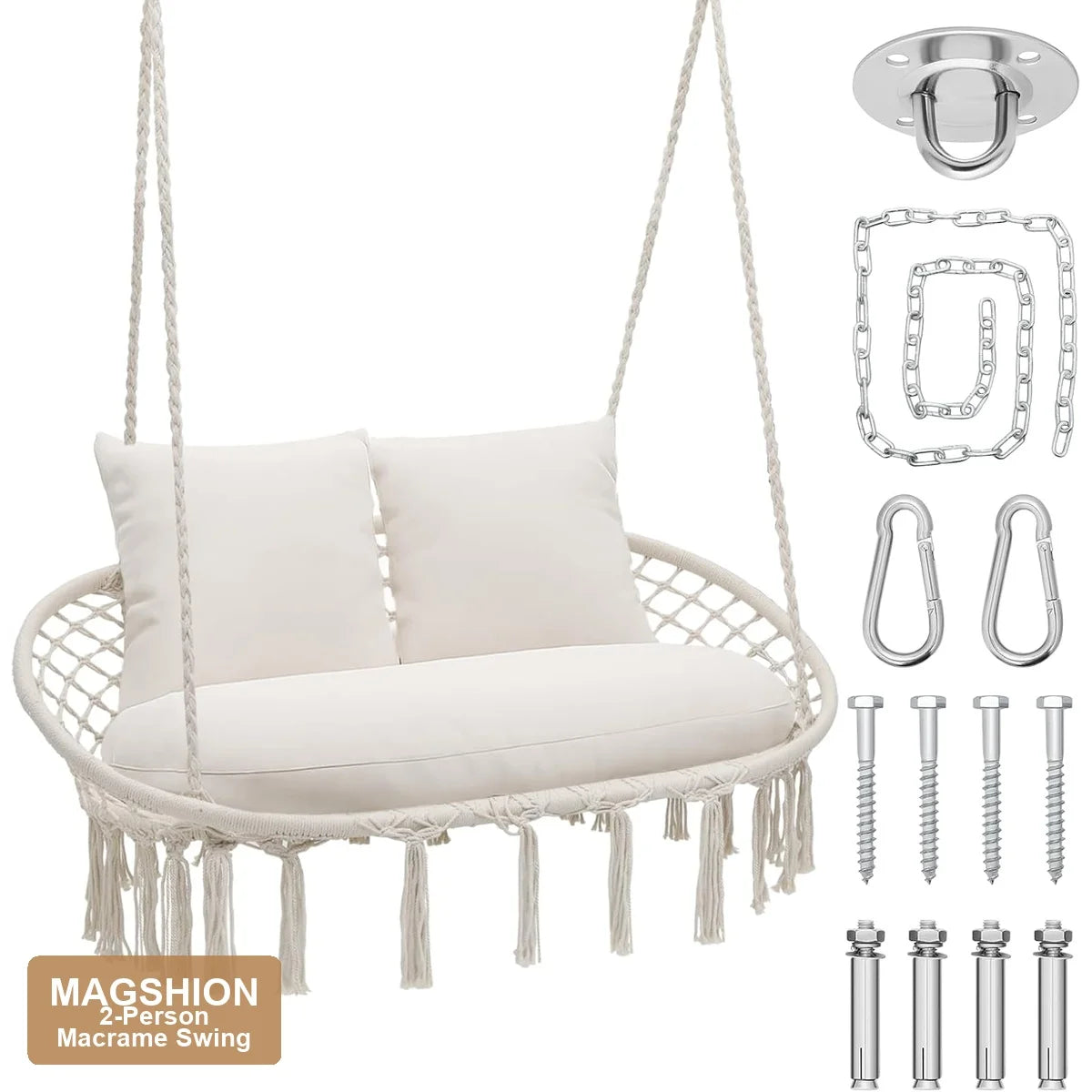 Macrame Hammock Swing Chair