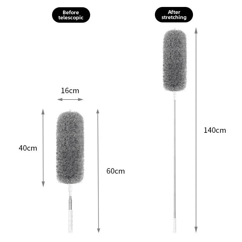 Extendable Microfiber Duster Pole