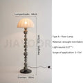 Medieval Zebra Floor Lamp