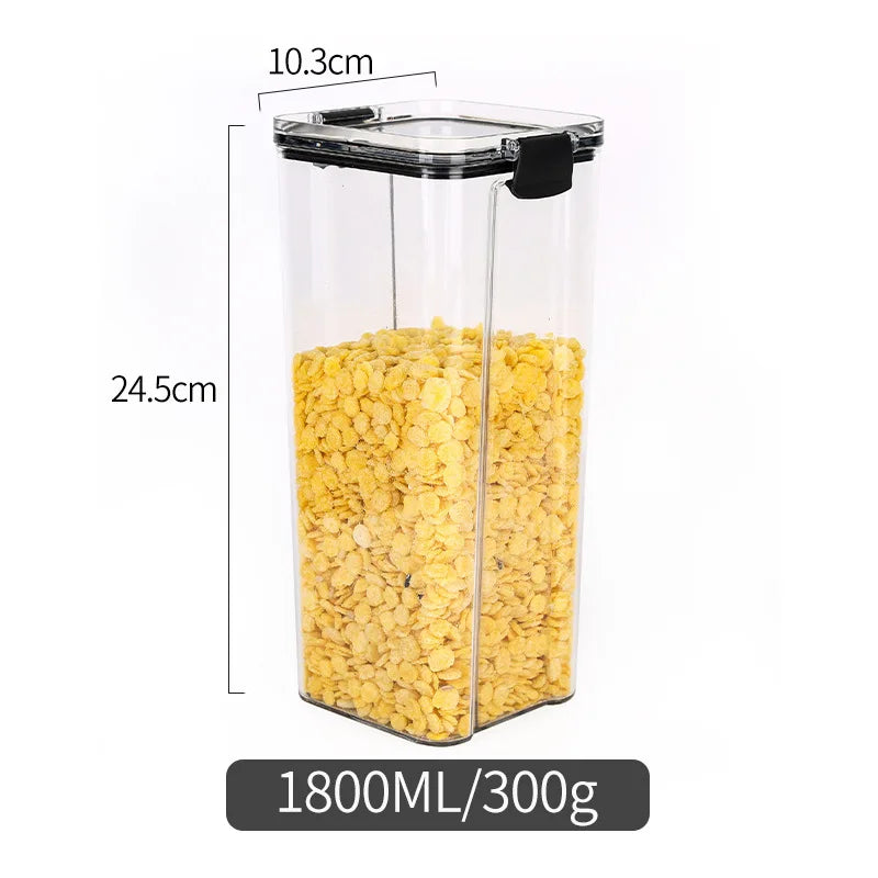 Premium Airtight Kitchen Storage Jars
