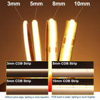 Flexible COB LED Strip Light Bar