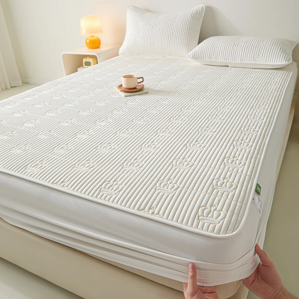 Antimicrobial Quilted Mattress Protector