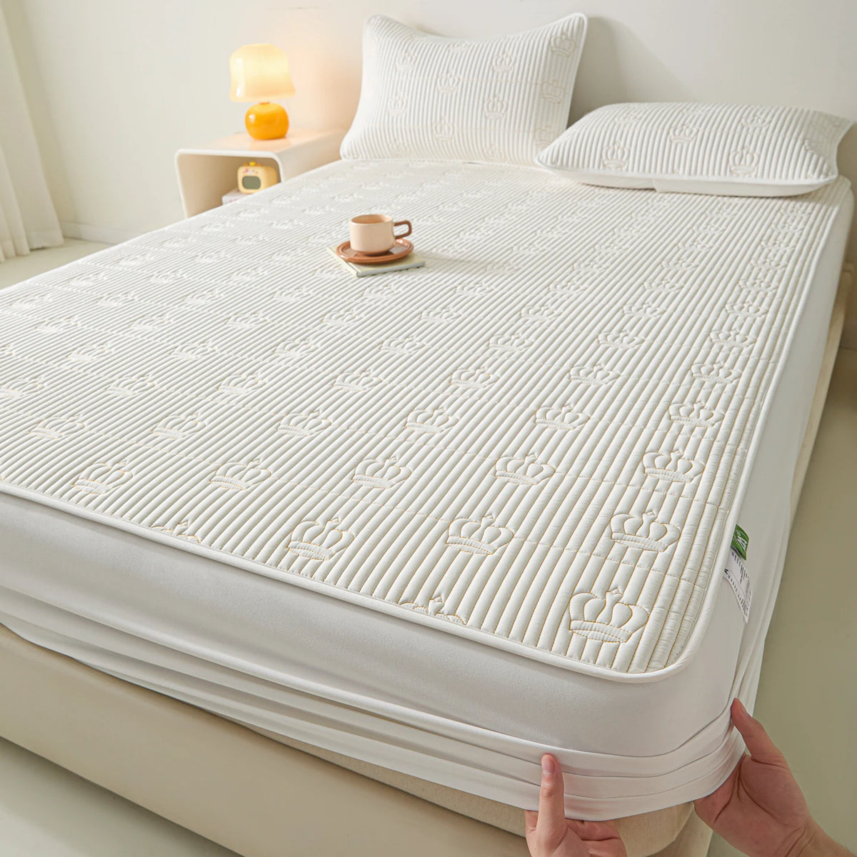Antimicrobial Quilted Mattress Protector