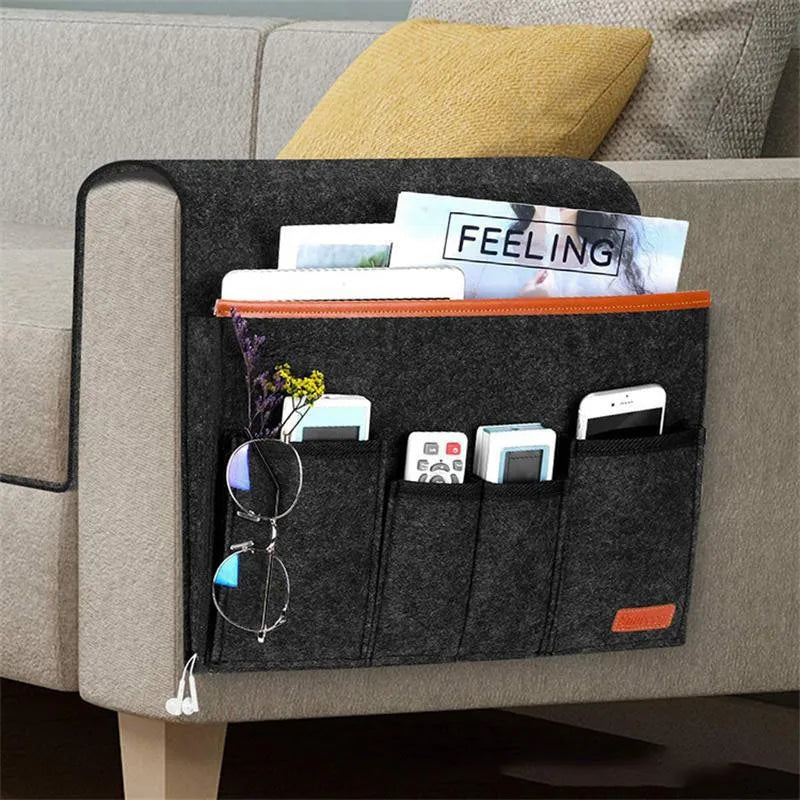 Felt Bedside Storage Organizer