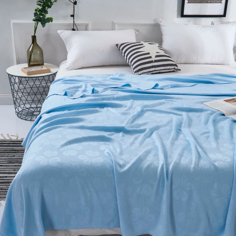 Bamboo Fiber Cooling Summer Blanket