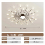 Fan-Shaped LED Ceiling Lamp