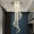 Spiral Crystal Staircase Chandelier
