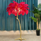 Nordic Feather Floor Lamp