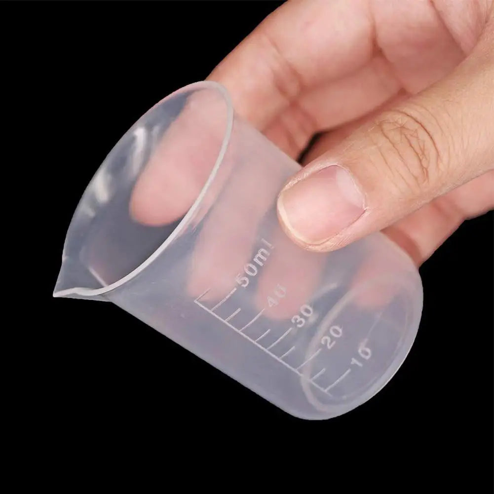 BPA-Free Clear Non-Drip Measuring Cups