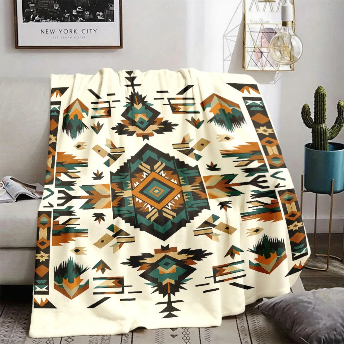 Boho Fleece Blanket Collection