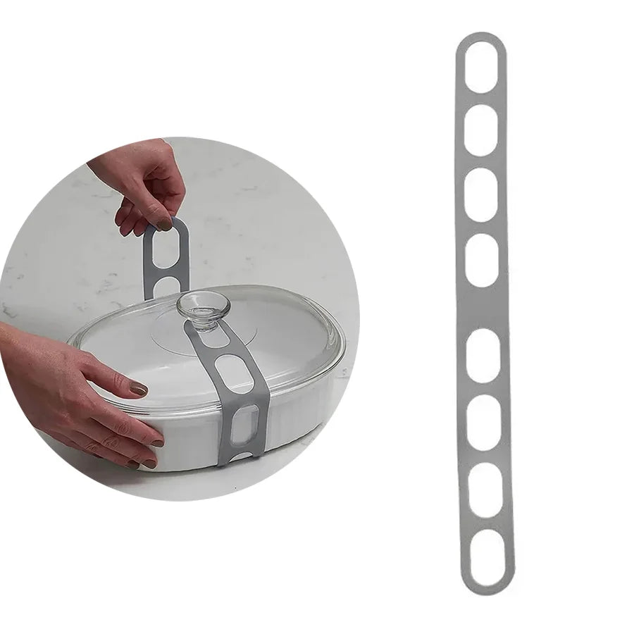 Flexible Silicone Lid Strap Holder