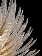 Modern Art Glass LED Chandelier