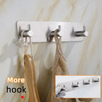 Rustproof 3M Stainless Wall Hooks