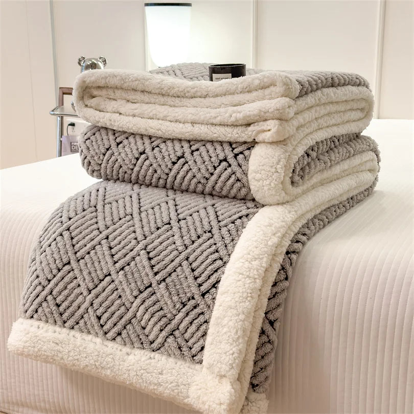 Luxury Double Layer Fleece Blanket