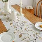Embroidered Luxury Table Runner