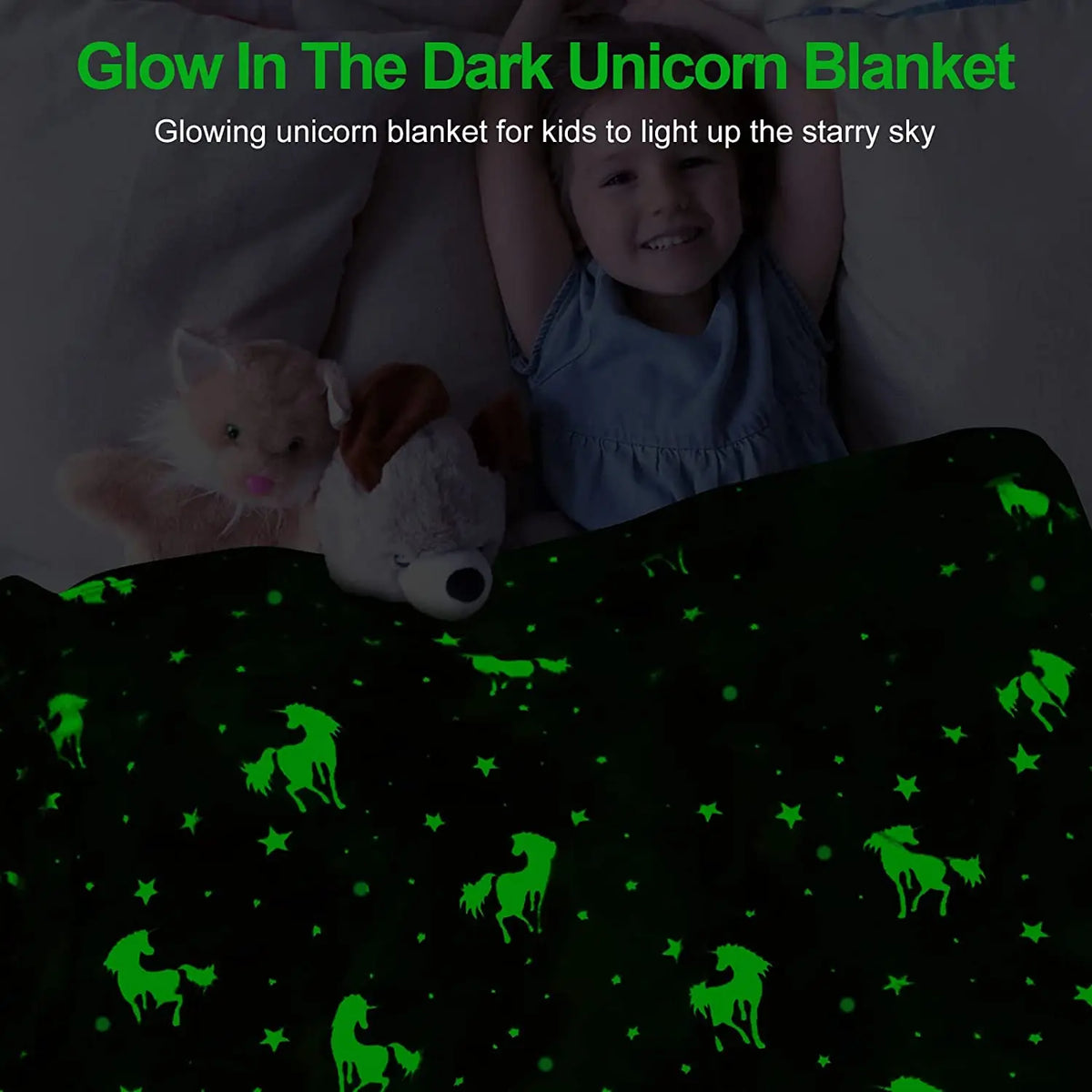 Glow-in-Dark Kids Blanket