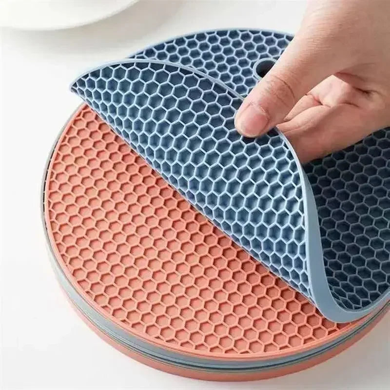 Premium Honeycomb Silicone Trivet