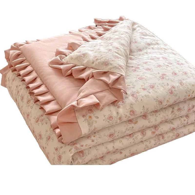 Lightweight Summer Air-Conditioning Comforter Blanket