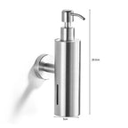 Glass Wall Mounted Soap Dispenser