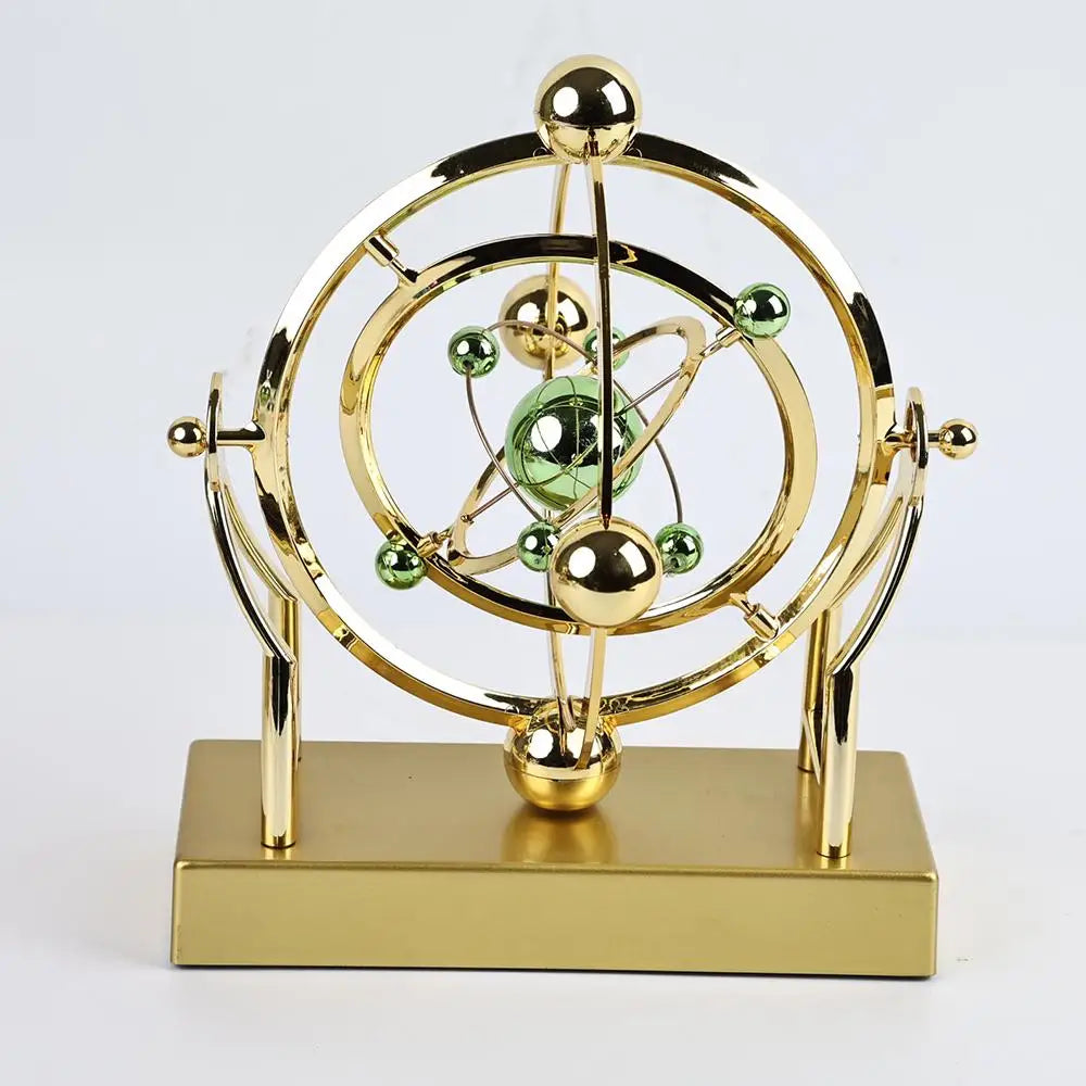 Celestial Orbit Kinetic Pendulum Sculpture