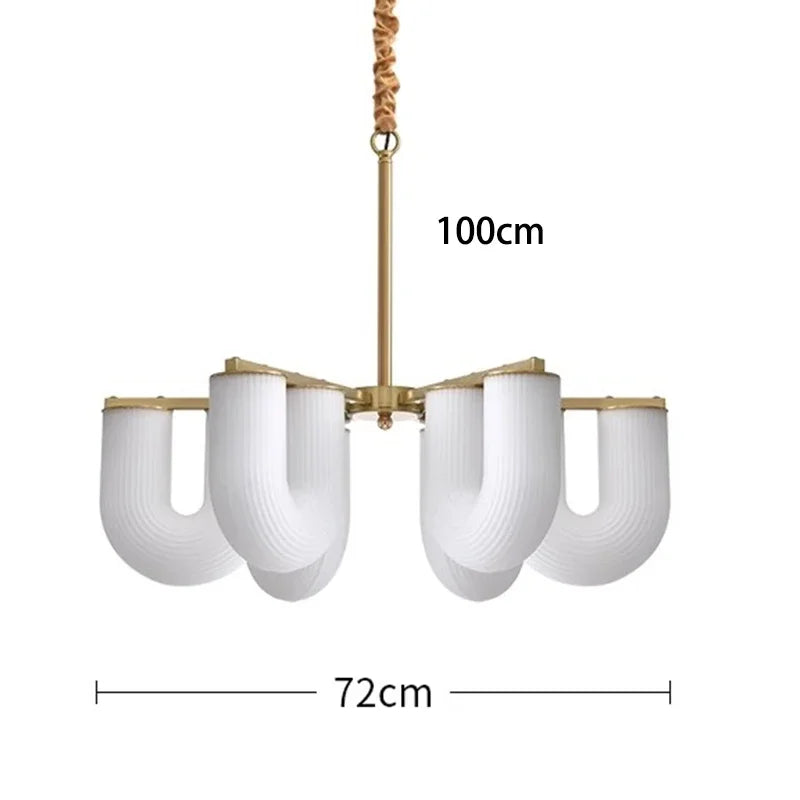 Modern U-Shape Pendant Light