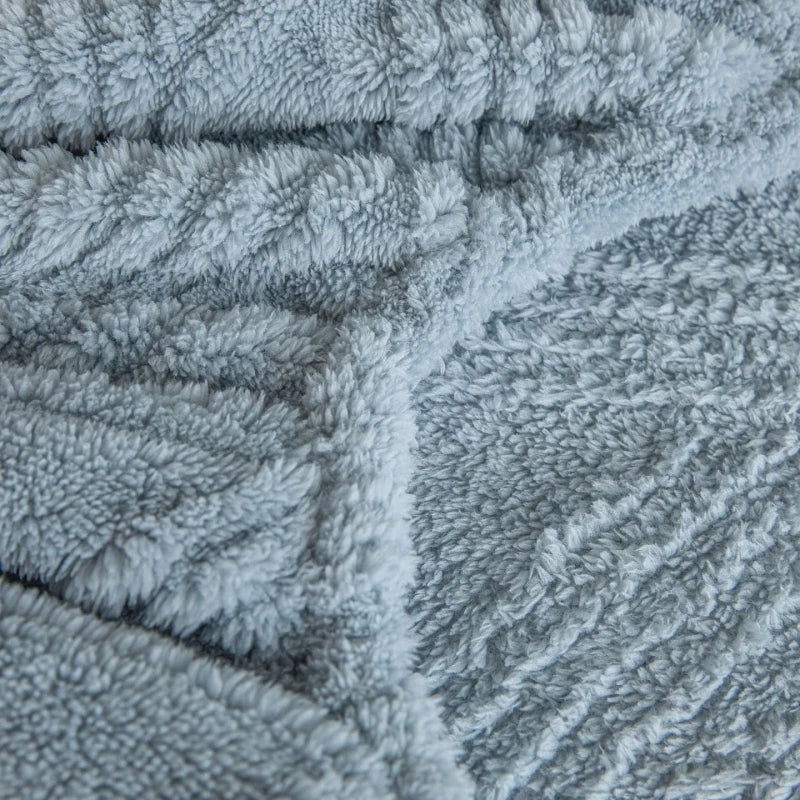 Cozy Fleece Thermal Fitted Bedsheet