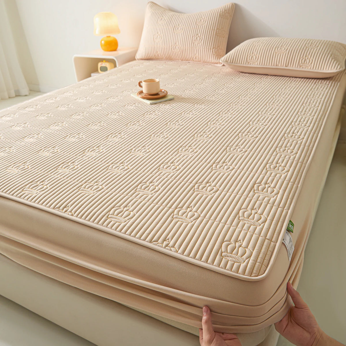 Antimicrobial Quilted Mattress Protector