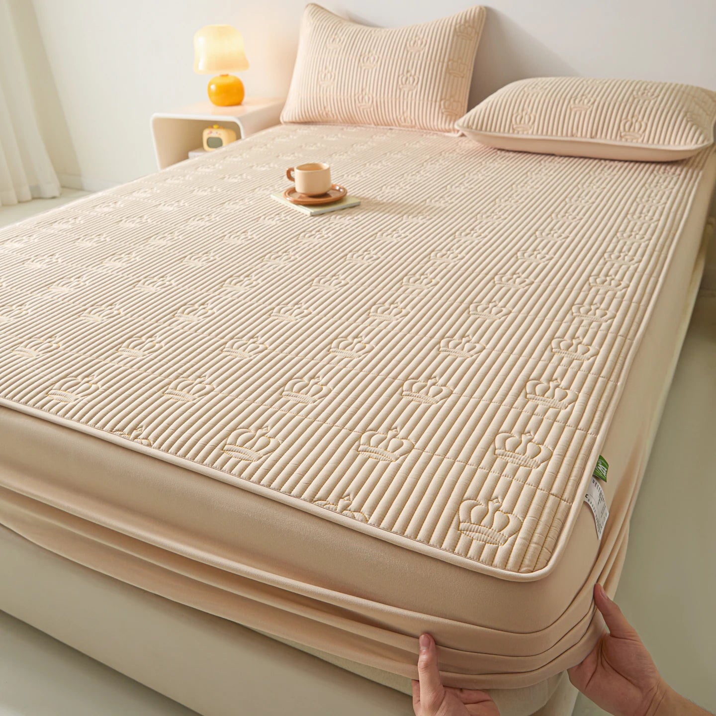 Antimicrobial Quilted Mattress Protector