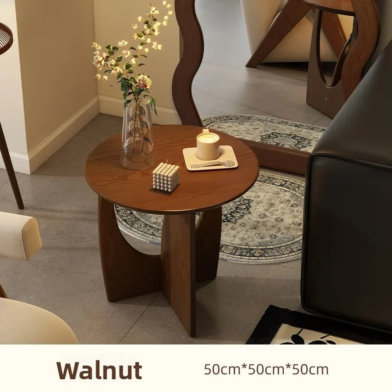 Nordic Solid Wood Round Table