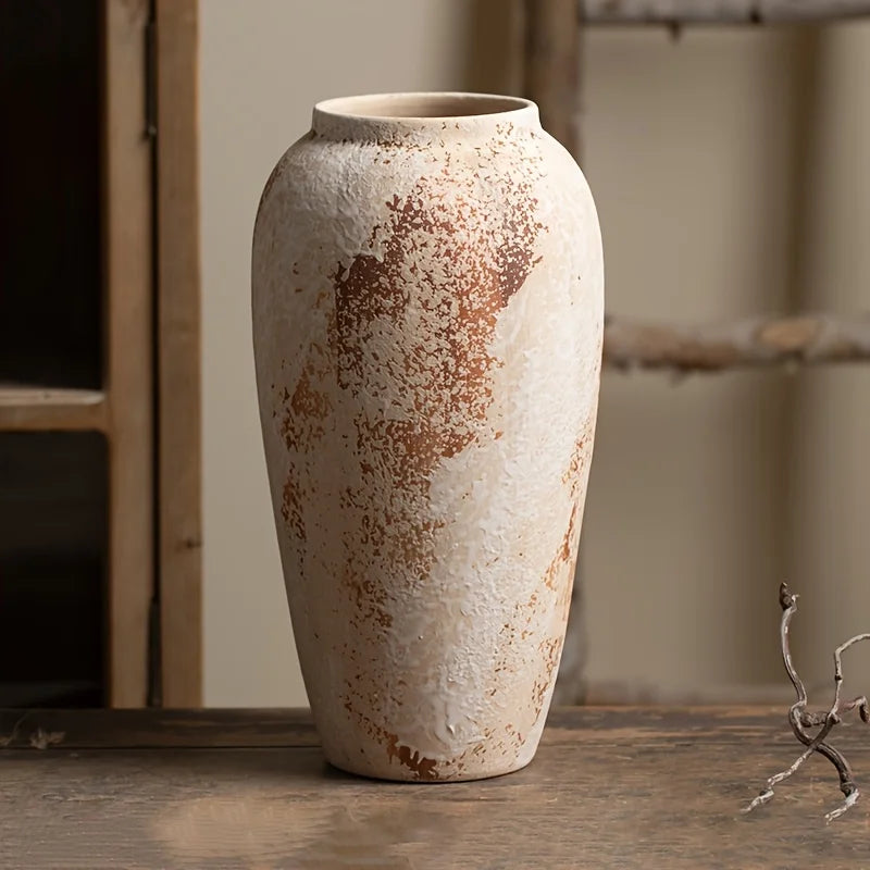 Elegant Spotted Retro Ceramic Planter