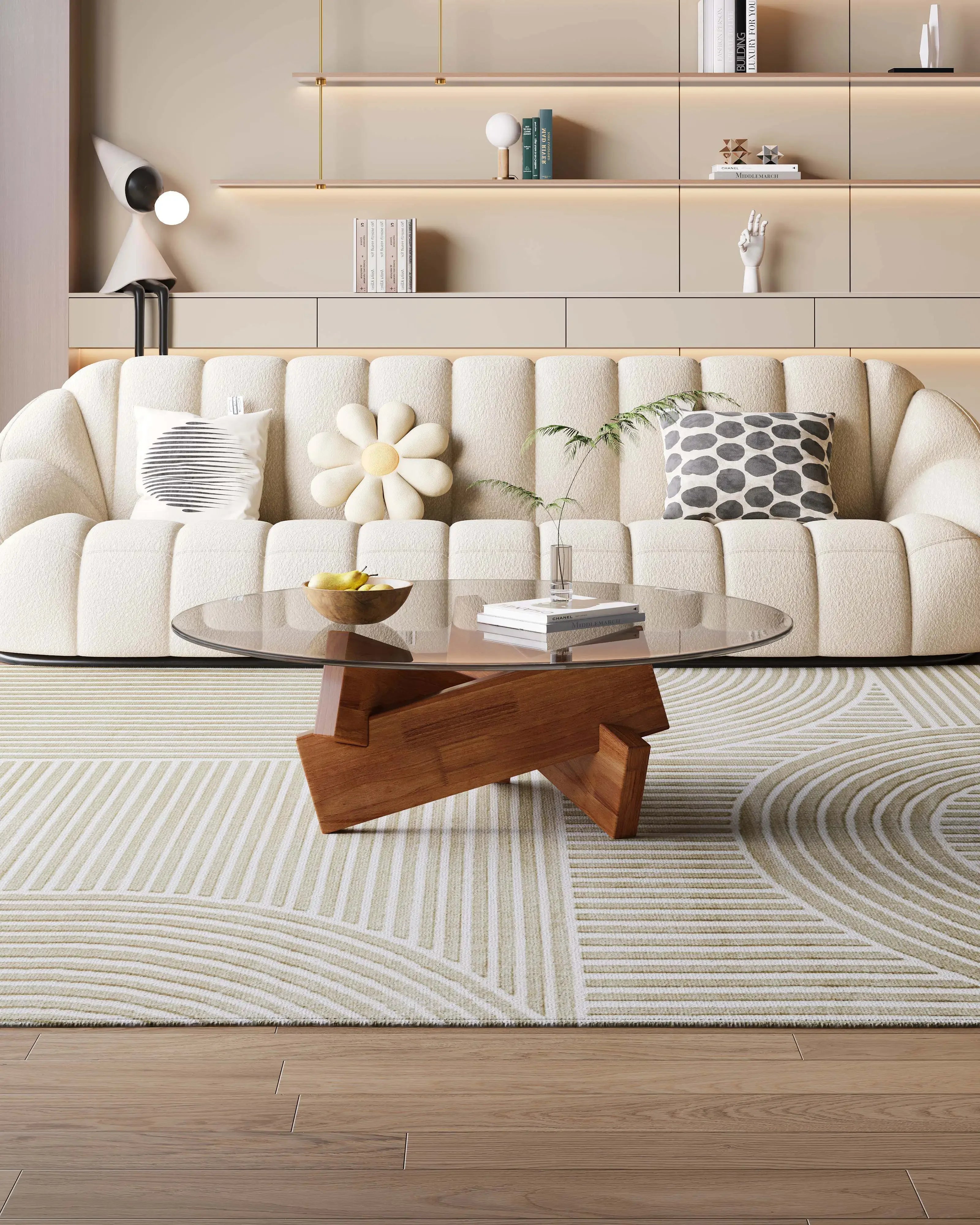 Modern Bear Marble Coffee Table