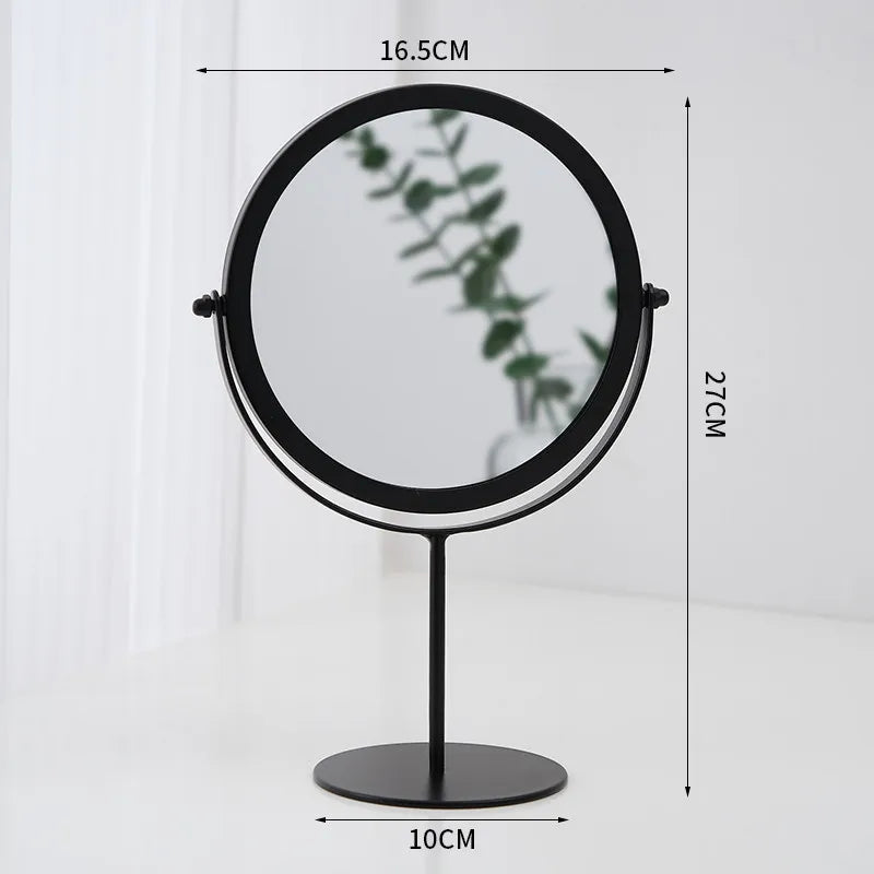 Nordic Round Vanity Desk Mirror