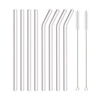 Premium 8mm Borosilicate Bubble Straws