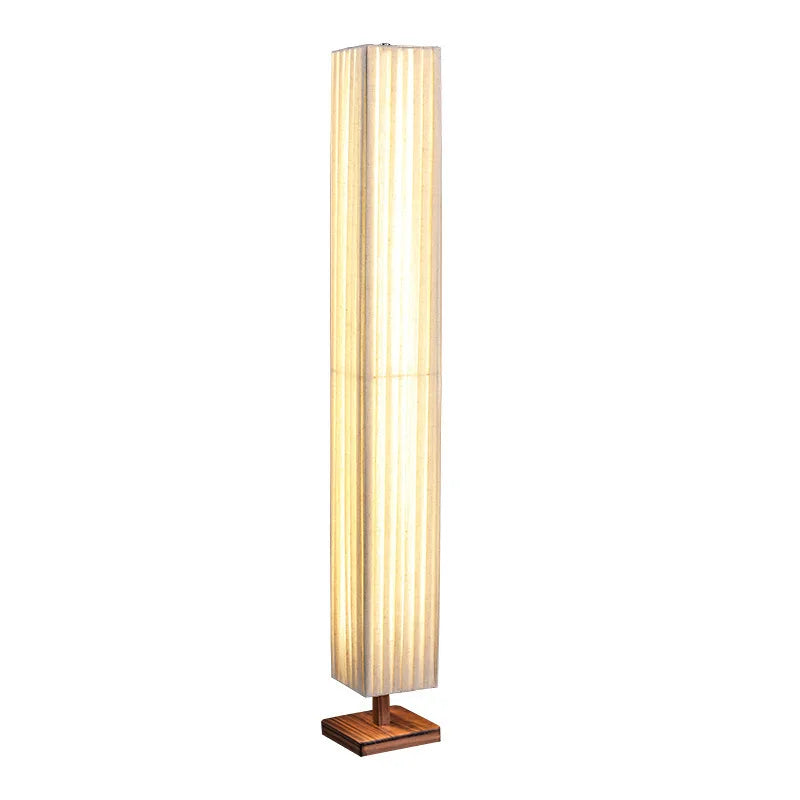 Zen Walnut Floor Lamp