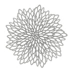 Gold Round PVC Table Placemats