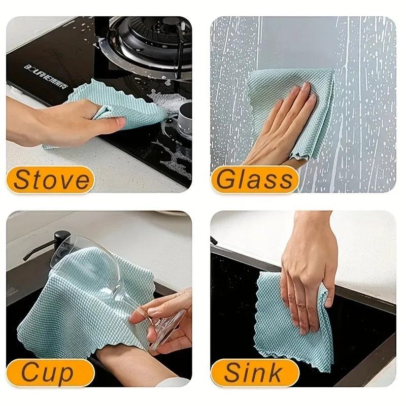 Lint-Free Microfiber Cleaning Cloth