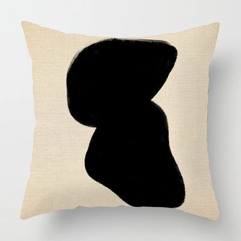 Nordic Abstract Geometric Cushion Cover
