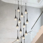 Modern Crystal Staircase Chandelier