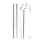 Premium 8mm Borosilicate Bubble Straws
