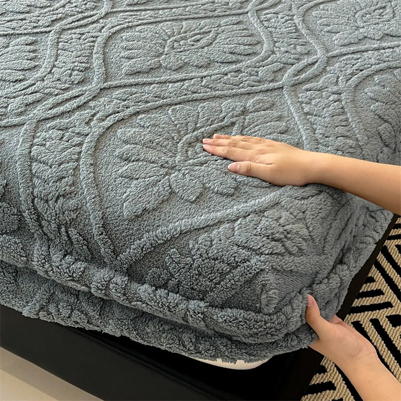 Warm Thermal Fleece Fitted Sheet