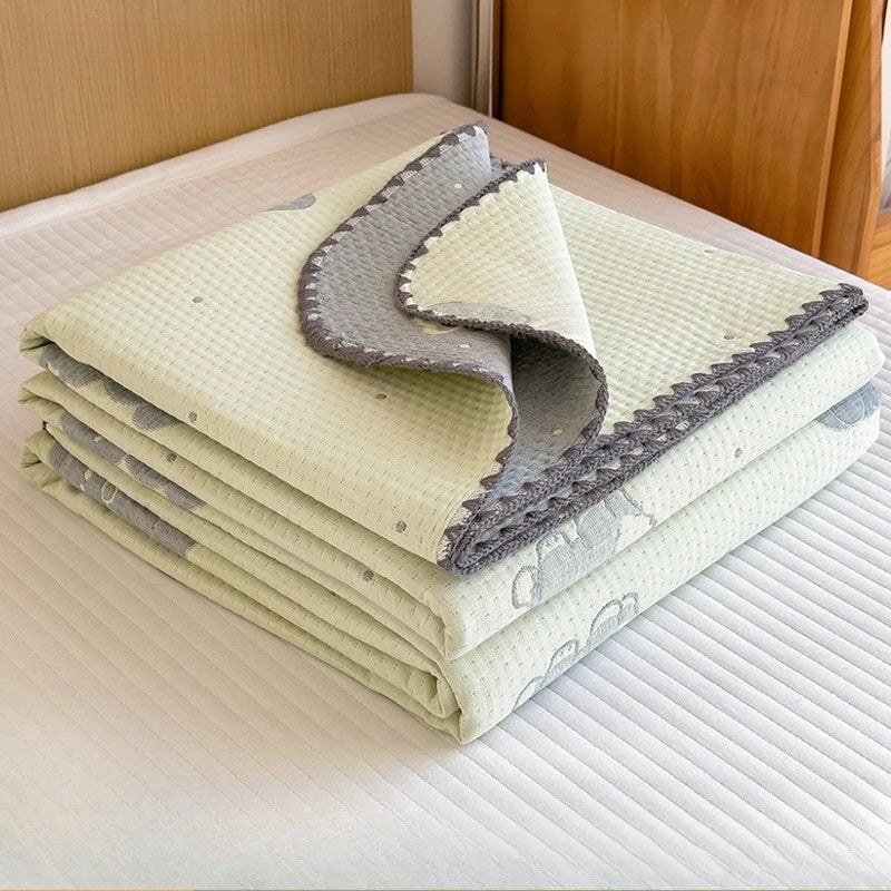 Cotton Gauze Summer Quilt Blanket