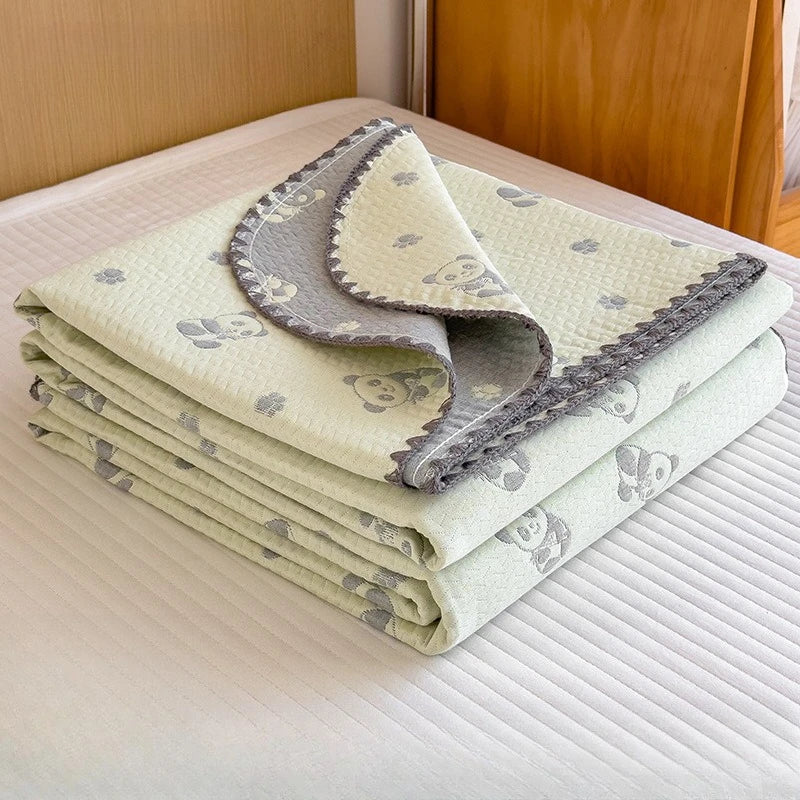 Cotton Gauze Summer Quilt Blanket