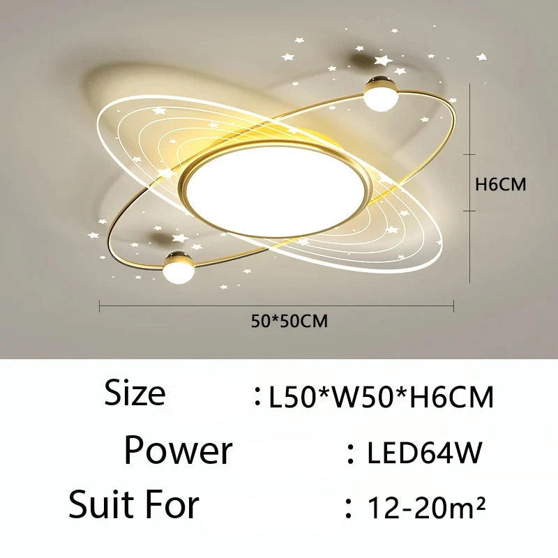 Modern LED Ceiling Lamp Dimmable