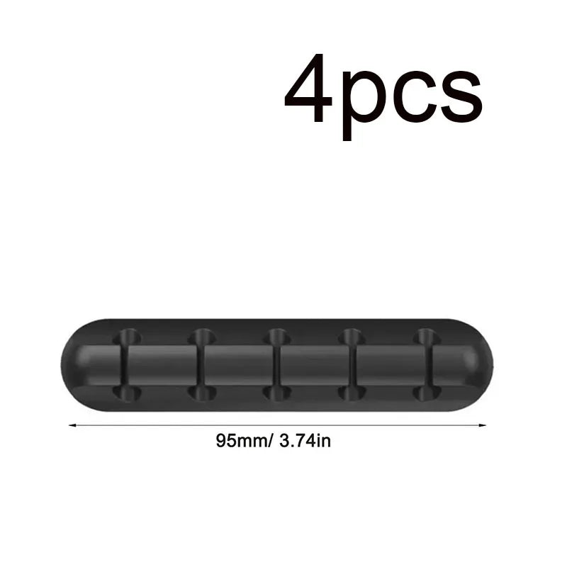 Silicone Cable Management Clips