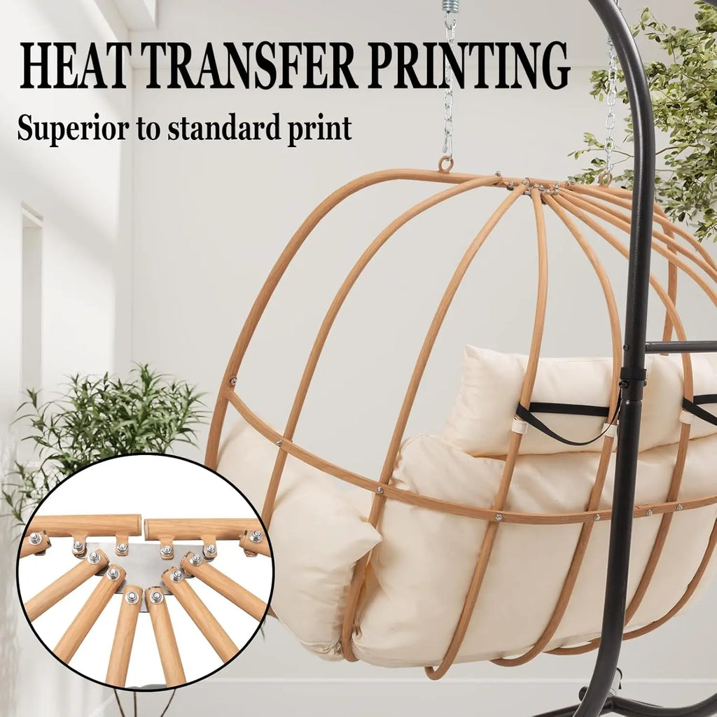 Oversized 2-Person Egg Swing Chair
